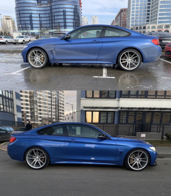 H&R 28832-1 Пружины с занижением BMW 3 F30 / 4 F32 4WD