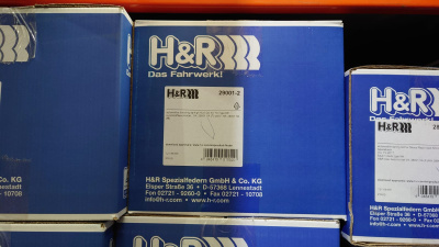 H&R 29001-2 Пружины с занижением Audi Q5 (8R)