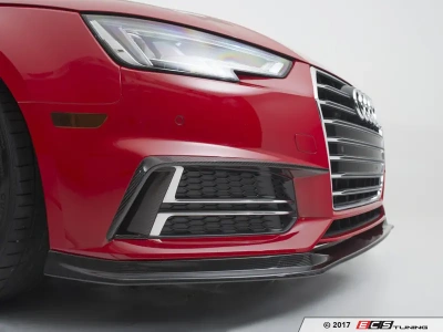 ECS Tuning ES#3146390 Карбоновая губа переднего бампера для Audi A4/S4 B9